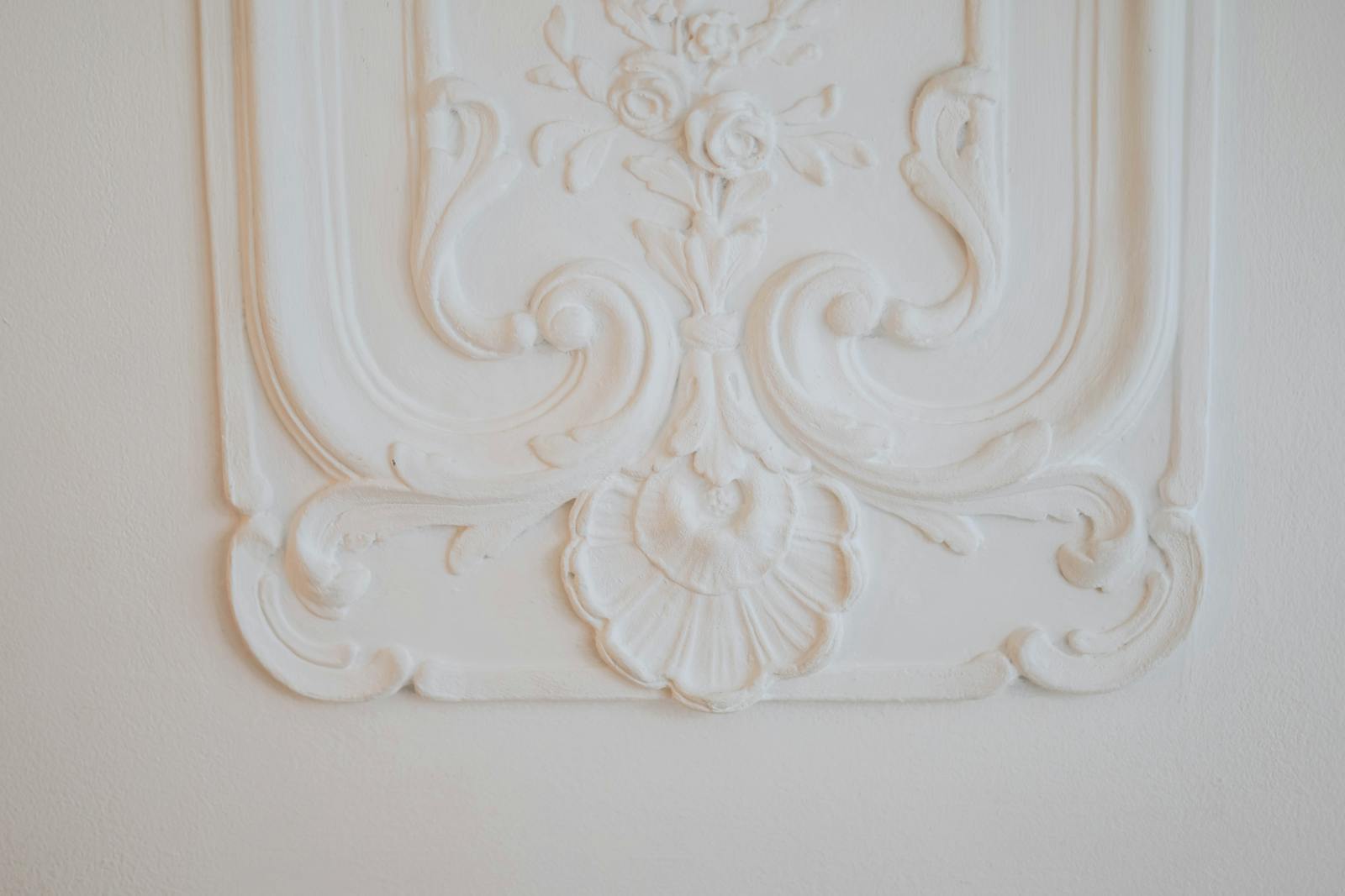Ornate architectural ceiling molding